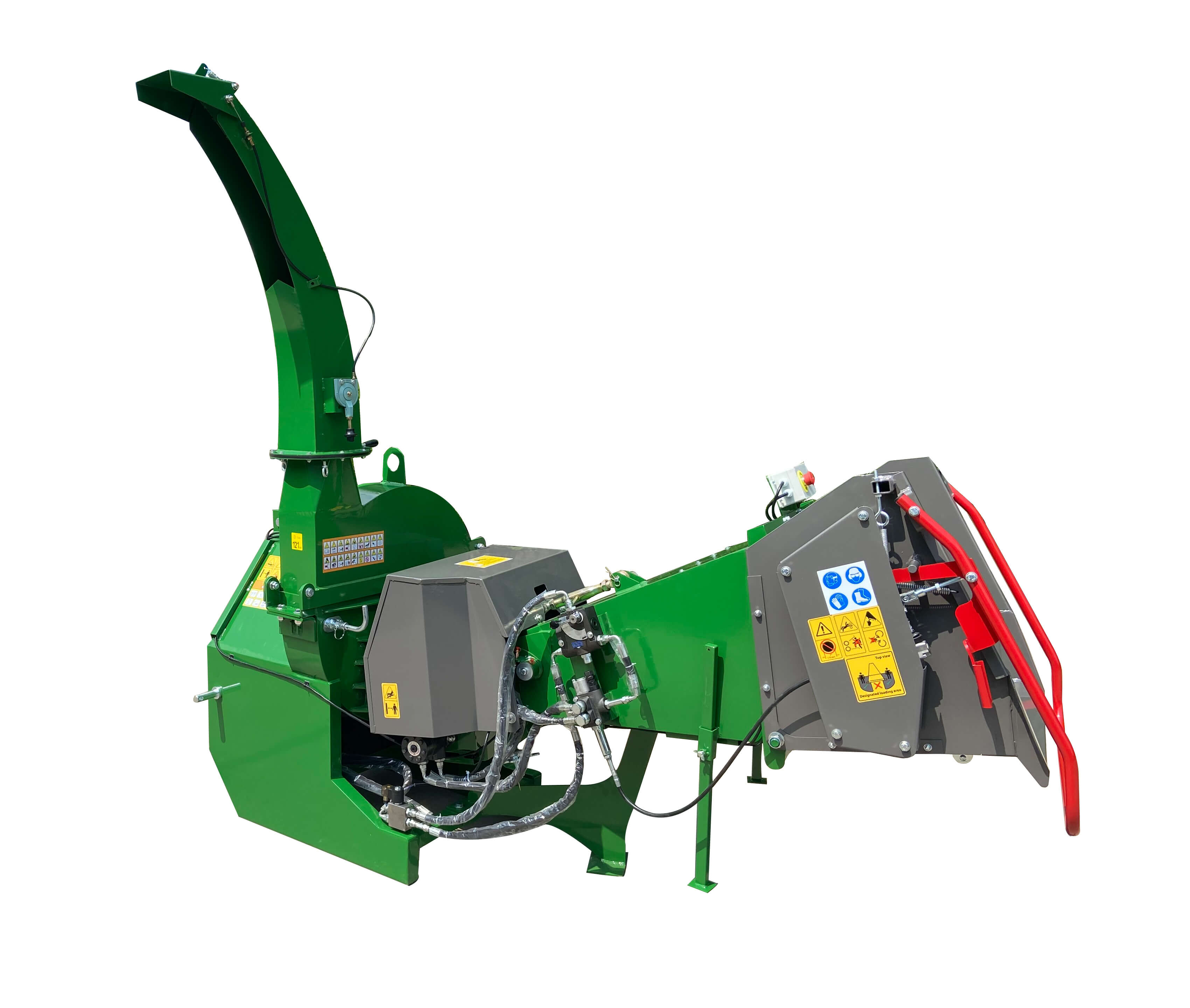 New CE 7 inches PTO Hydraulic Wood Chipper